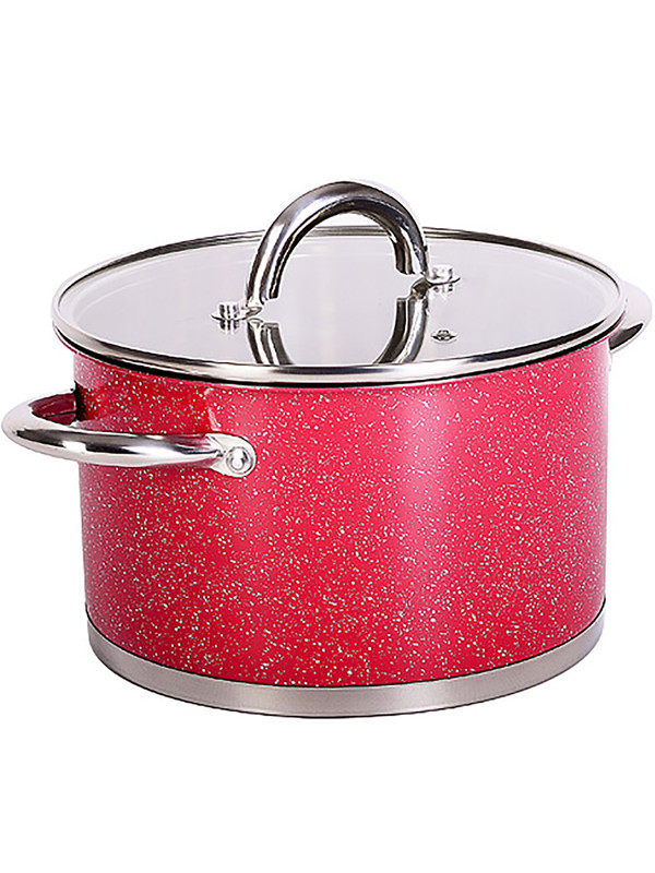 

Кастрюля с крышкой индукция Mayer&Boch стальная 3,8л 31271, Коричневый, 3127