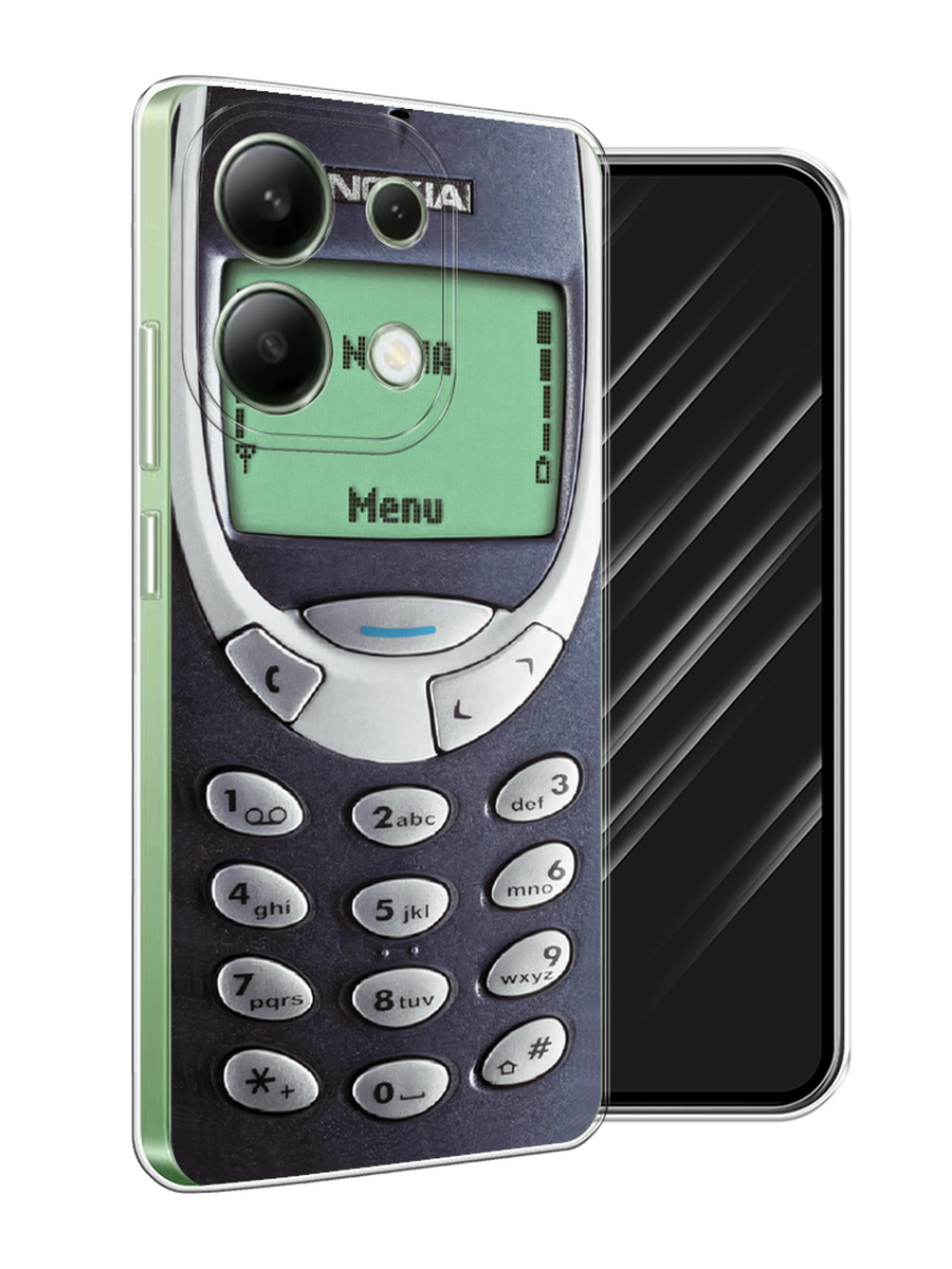 

Чехол Awog на Xiaomi Redmi Note 13 4G (Global) "Нокия", Зеленый;серый;черный, 321050-1