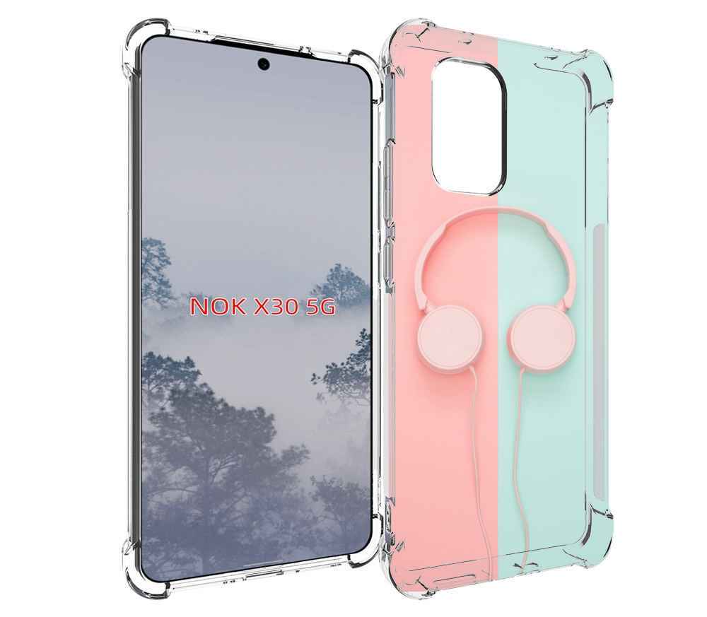 

Чехол MyPads наушники-минимализм для Nokia X30 5G, Tocco