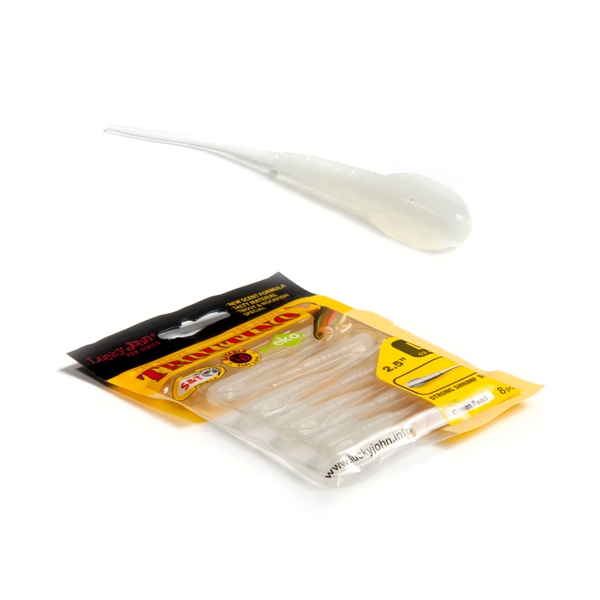 

Твистеры съедобные LJ Pro Series TROUTINO 2.5in (06.30)/033 8шт., Белый, Твистеры съедобные LJ Pro Series TROUTINO 2.5in (06.30)/033 8шт.