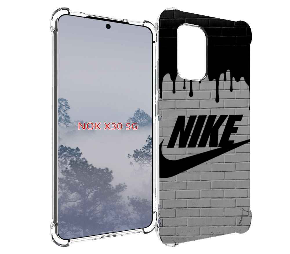 

Чехол MyPads найк в краске для Nokia X30 5G, Tocco