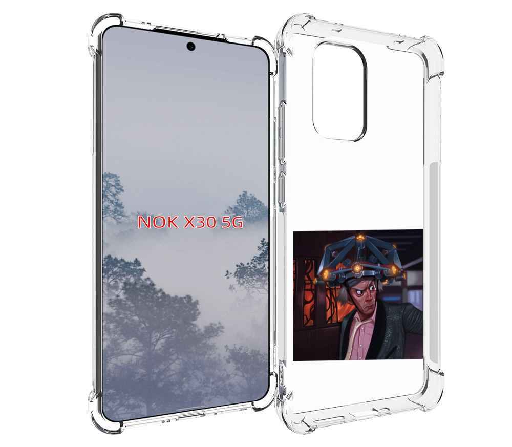 

Чехол MyPads назад-в-будущее для Nokia X30 5G, Tocco
