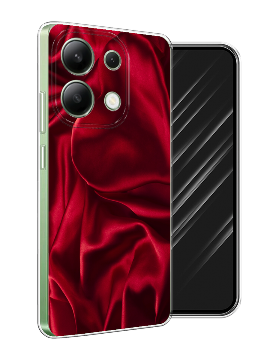 

Чехол Awog на Xiaomi Redmi Note 13 4G (Global) "Текстура красный шелк", 321050-1