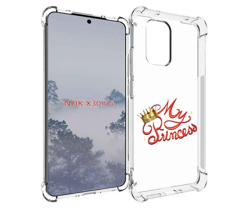 

Чехол MyPads моя-принцесска детский для Nokia X30 5G, Tocco