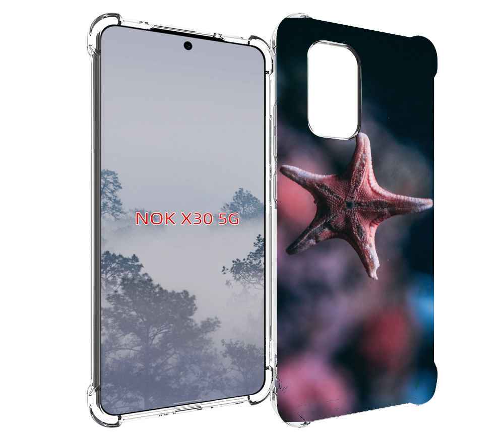 

Чехол MyPads морская-звезда---starfish для Nokia X30 5G, Tocco