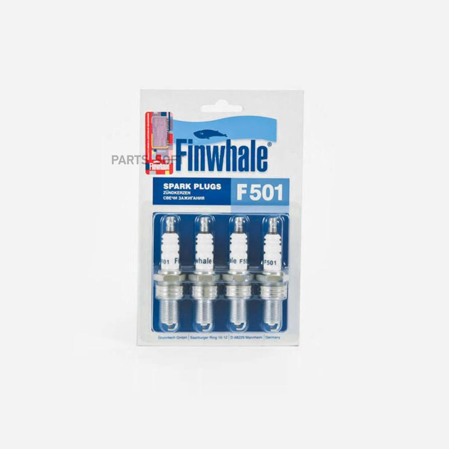 

FINWHALE Свеча зажигания FINWHALE F501 комплект 4 шт