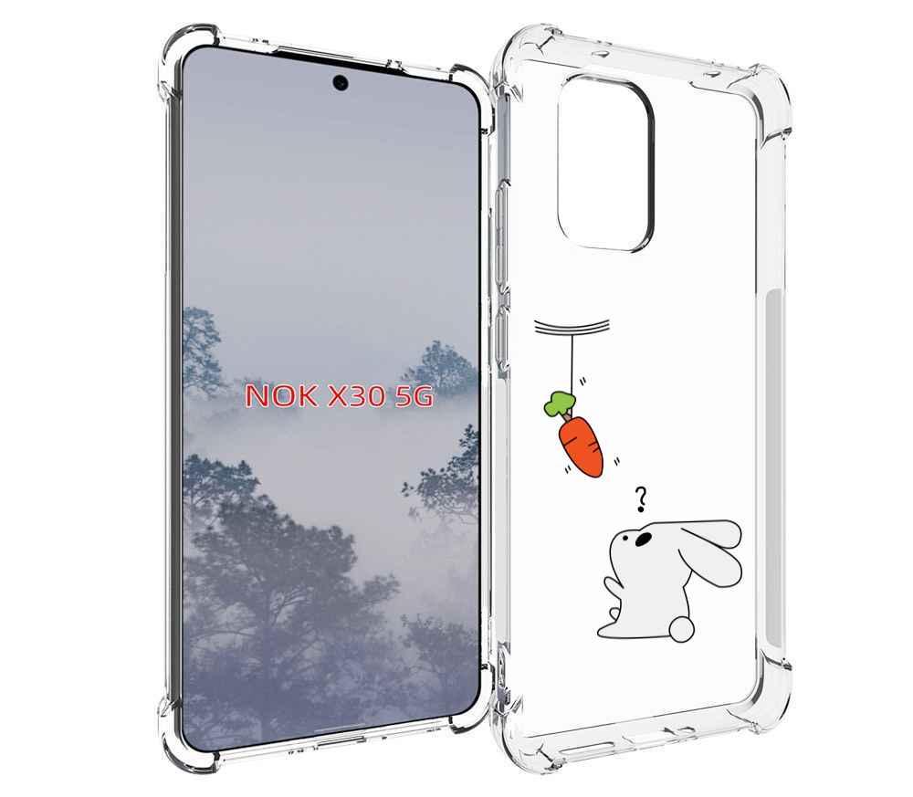 

Чехол MyPads морковка детский для Nokia X30 5G, Tocco