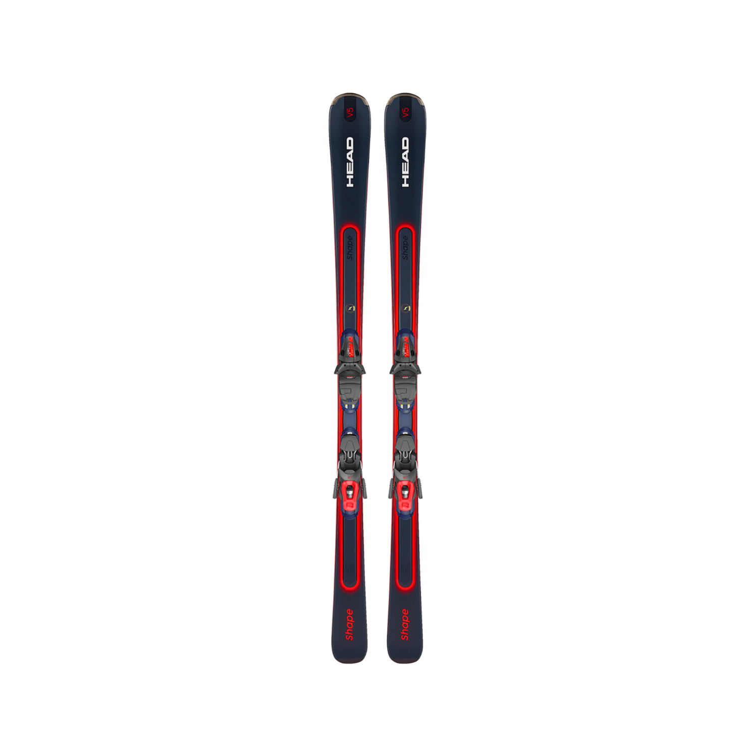 Горные лыжи Head Shape e.V5 R SW AMT-PR + PR 11 GW Black/Red 22/23, 149