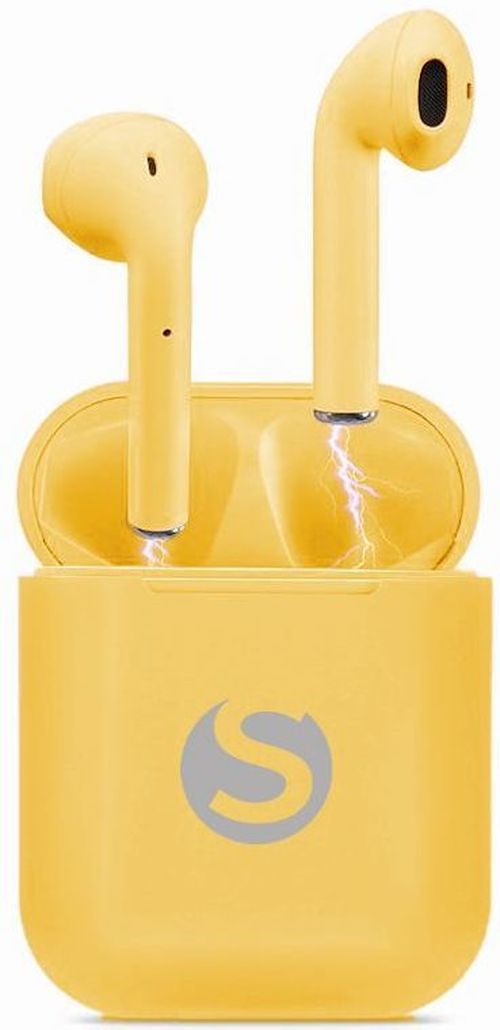 фото Беспроводные наушники sunwind sw-wh201 yellow