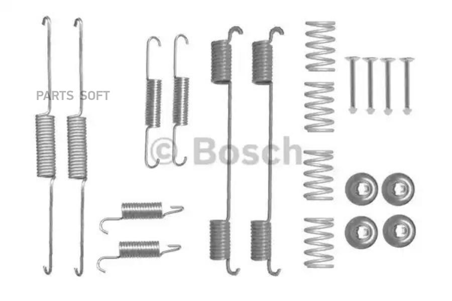 

BOSCH Ремкомплект колодок BOSCH 1987475315