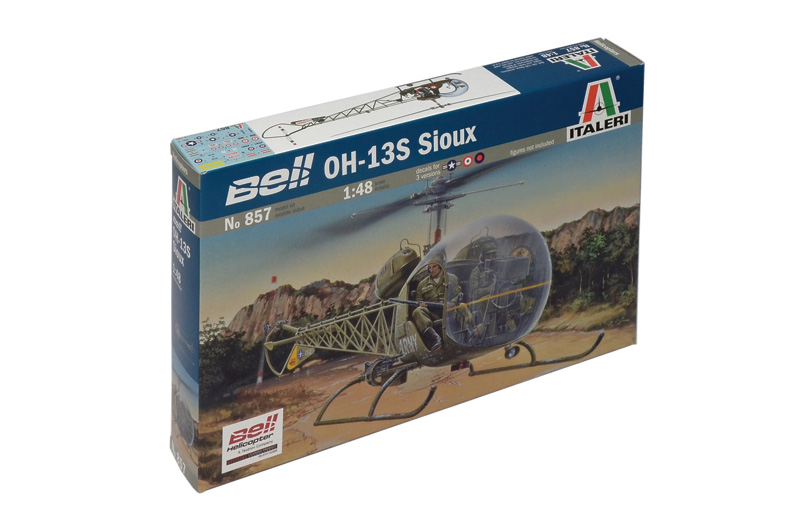 

Сборная модель Italeri 1/48 Вертолет OH-13S Sioux 0857