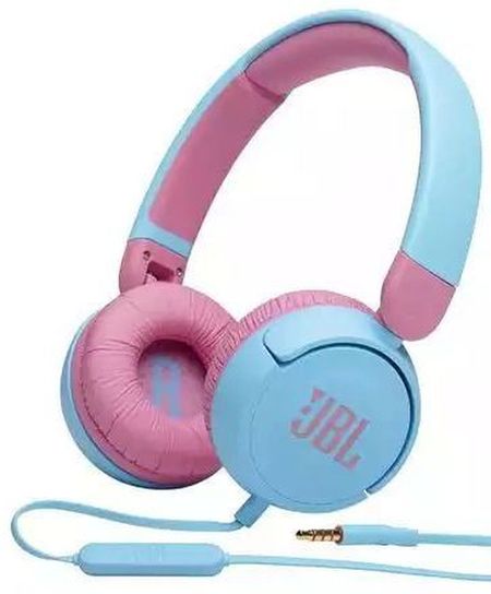 фото Наушники jbl jr 310 blue/pink