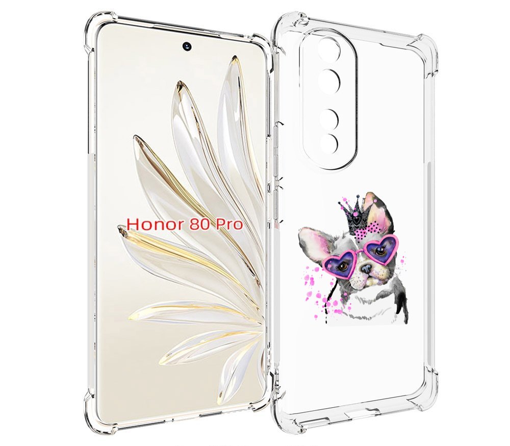 

Чехол MyPads принцесса для Honor 80 Pro, Прозрачный, Tocco