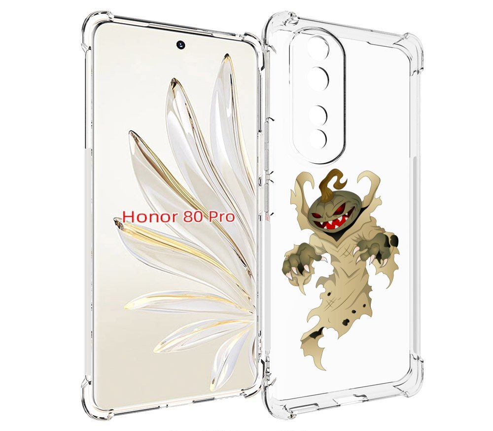 

Чехол MyPads призрак хэллоуина для Honor 80 Pro, Прозрачный, Tocco