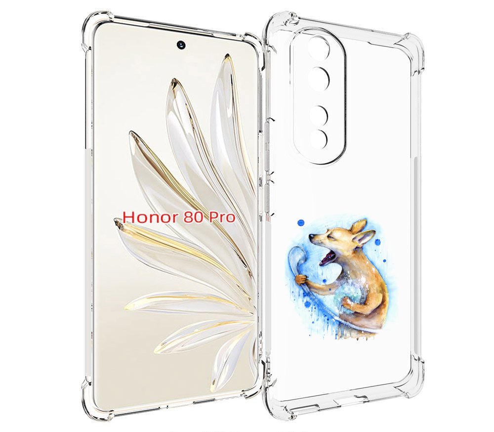 

Чехол MyPads пение в душе для Honor 80 Pro, Прозрачный, Tocco