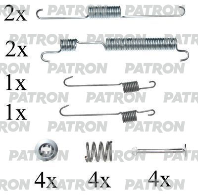 

Комплект монтажный тормозных колодок PATRON PSRK0039