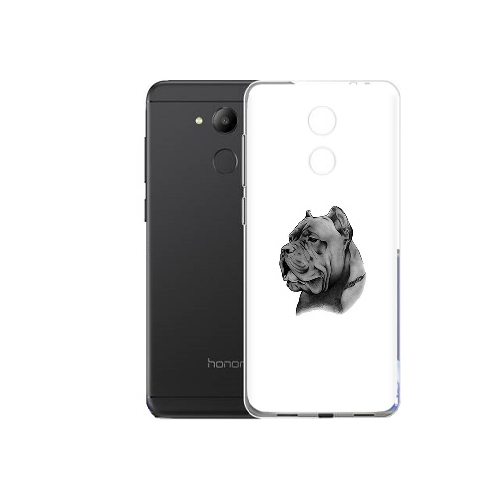 

Чехол MyPads Tocco для Honor 6C грозный бульдог (PT67887.49.300), Прозрачный, Tocco