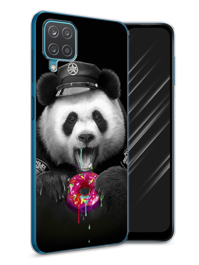 

Чехол Awog на Samsung Galaxy A12 / Самсунг A12 "Панда police", Разноцветный, 2101650-2