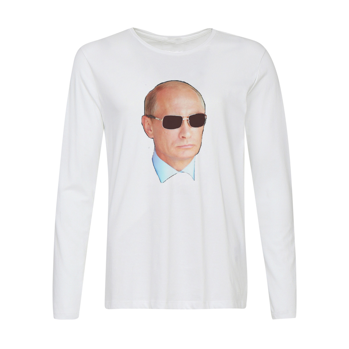 

Лонгслив CoolPodarok Путин, Белый, w0113210