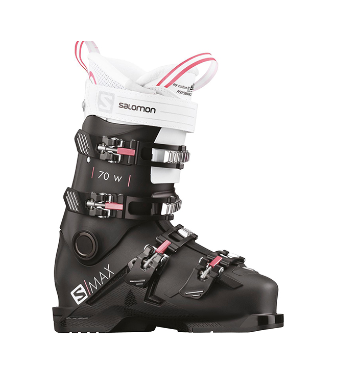 фото Горнолыжные ботинки salomon s/max 70 w black/white/pink (20/21) (25.5)