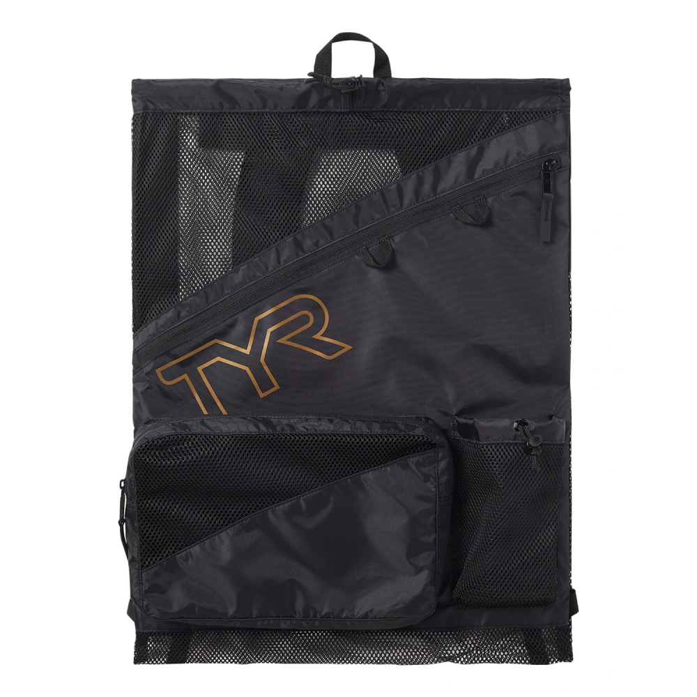 

Рюкзак TYR Elite Team Mesh Backpack Black/Brown, Коричневый;черный