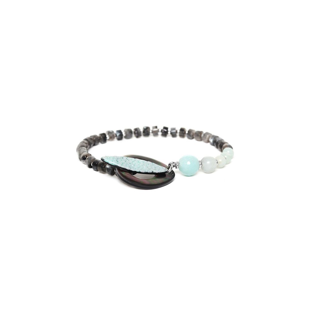 

Браслет из бижутерного сплава с амазонитом р.17,5 Nature Bijoux NB23.1-13-42874, NB23.1-13-42874