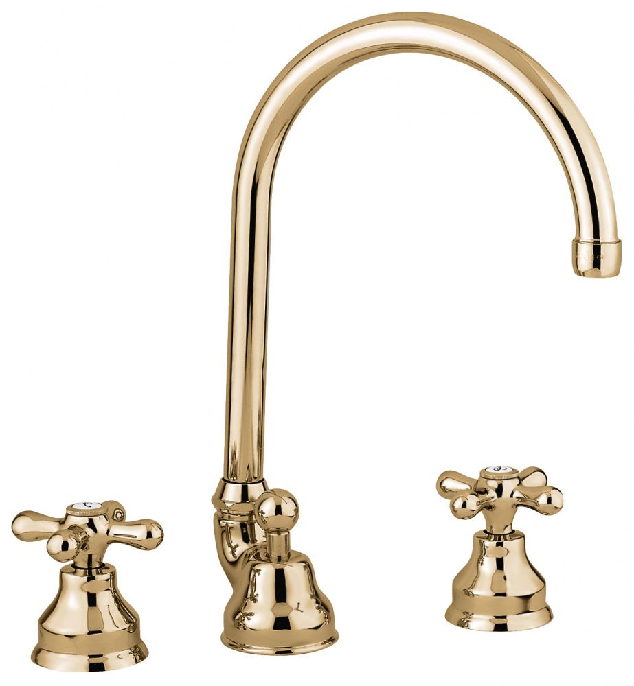 

Смеситель Deco Classic 12043 для раковины на 3 отверстия, цвет бронза 12043BR, Смеситель Deco Classic 12043 с донным клапаном для раковины на 3 отверстия, цвет бронза 12043BR