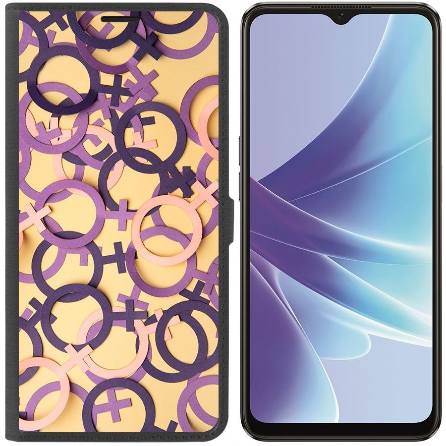

Чехол-книжка Eco Book для Oppo A57s Женское начало