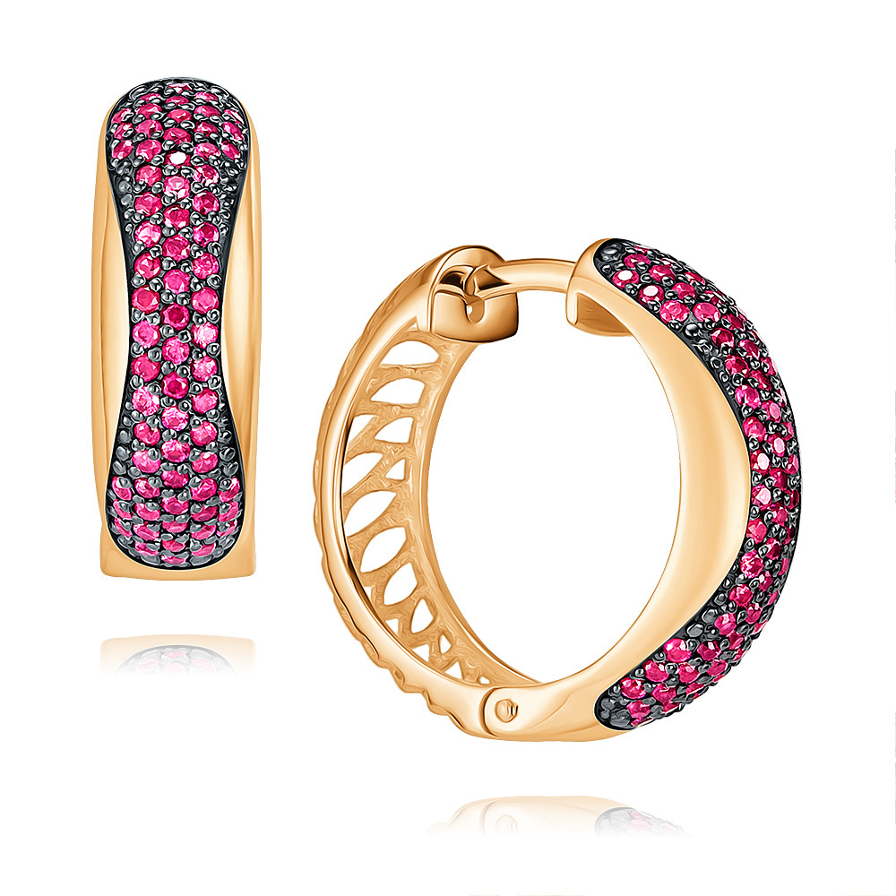 

Серьги из золота ADAMAS 24039645/01-А50ДЧ-541, рубин, 24039645/01-А50ДЧ-541