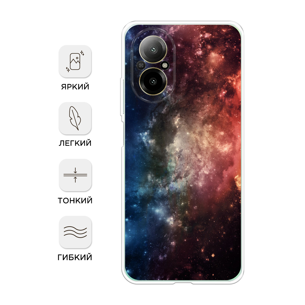 

Чехол Awog на Realme C67 4G "Космос", Синий;бежевый;красный, 2515750-1
