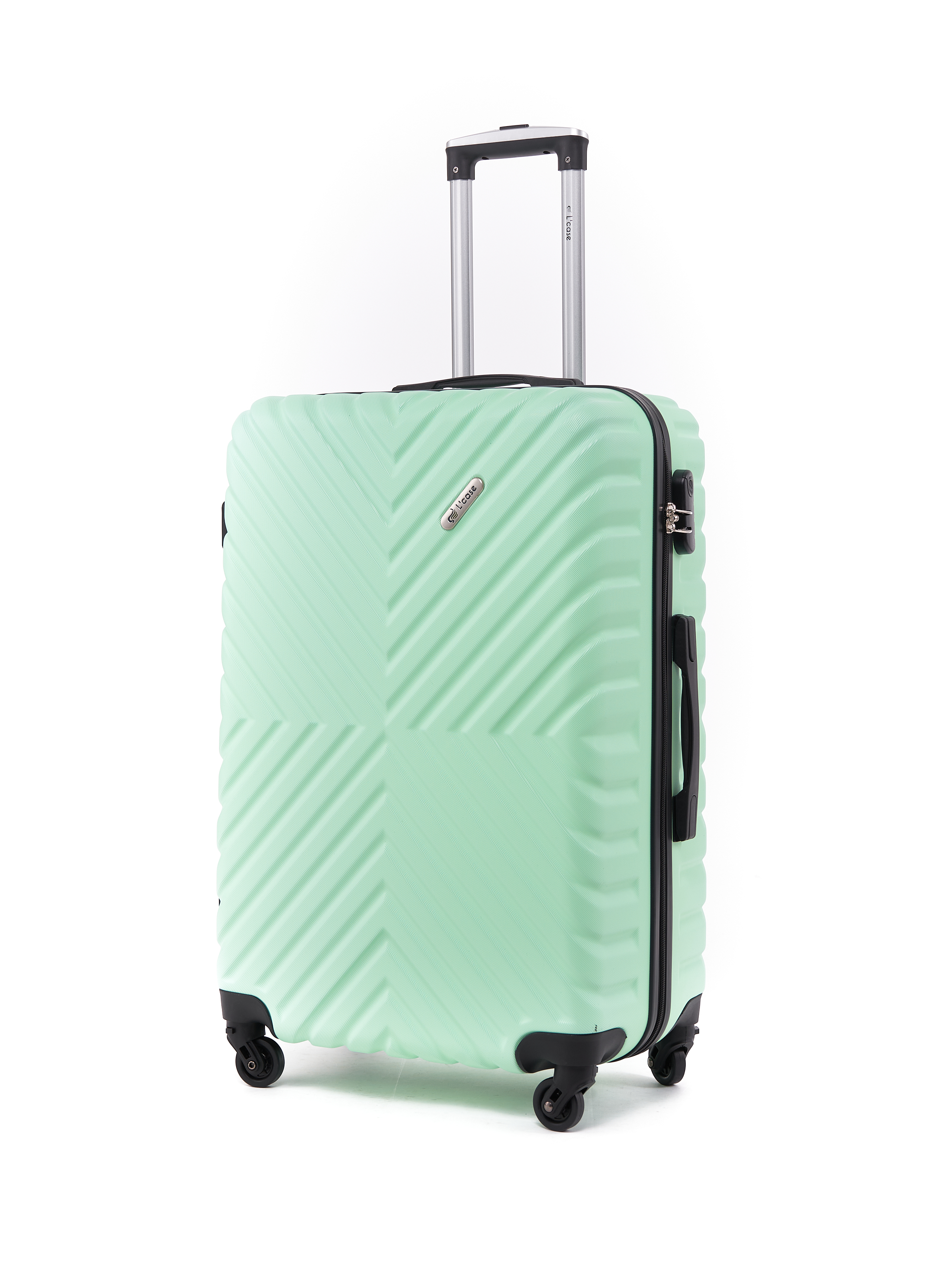 

Чемодан унисекс L'Case New Delhi мятный, 70Х45Х27 см, Зеленый, New Delhi L
