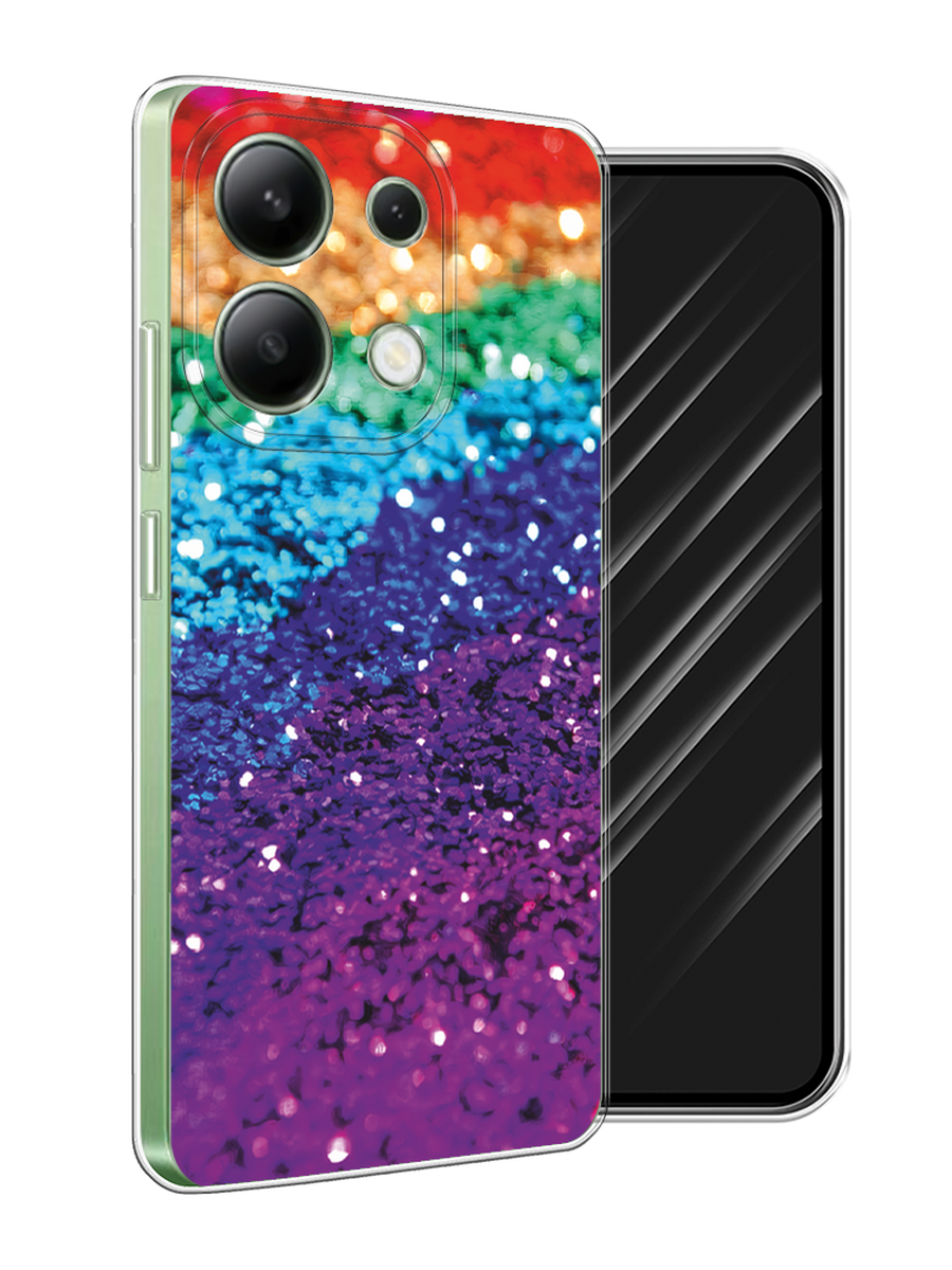 

Чехол Awog на Xiaomi Redmi Note 13 4G (Global) "Блестящая радуга рисунок", Разноцветный, 321050-1