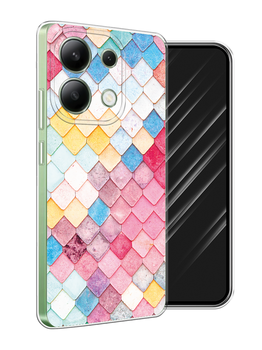 

Чехол Awog на Xiaomi Redmi Note 13 4G (Global) "Нежные ромбики", Красный, 321050-1