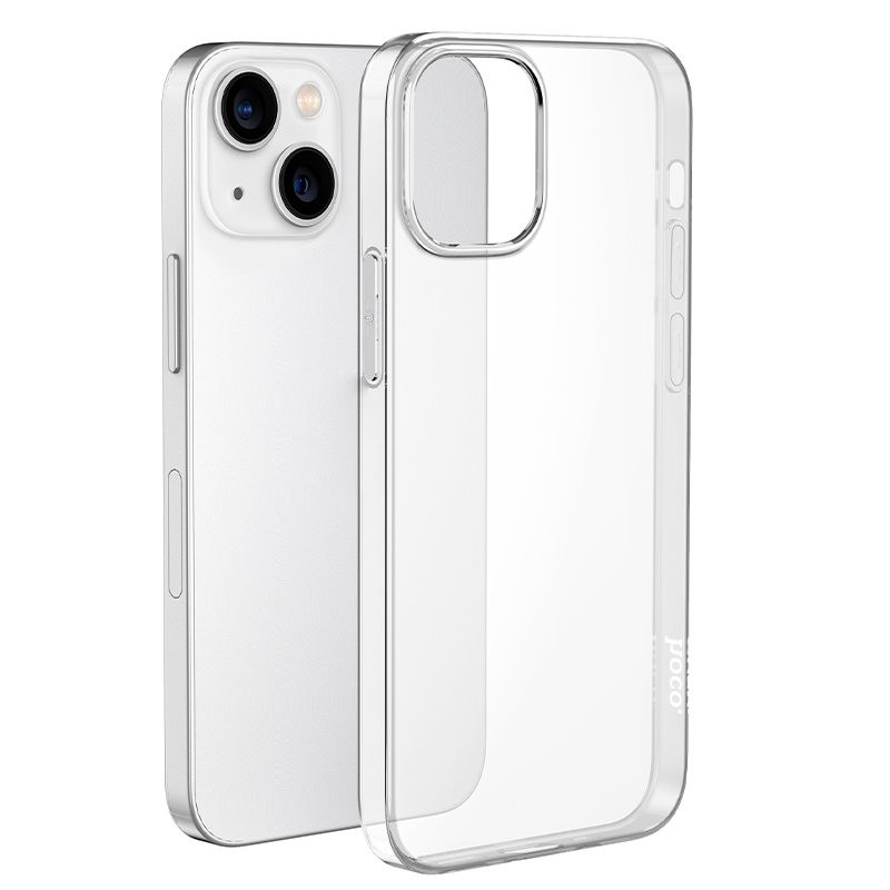 

Силиконовый чехол HOCO Light для iPhone 15, прозрачный