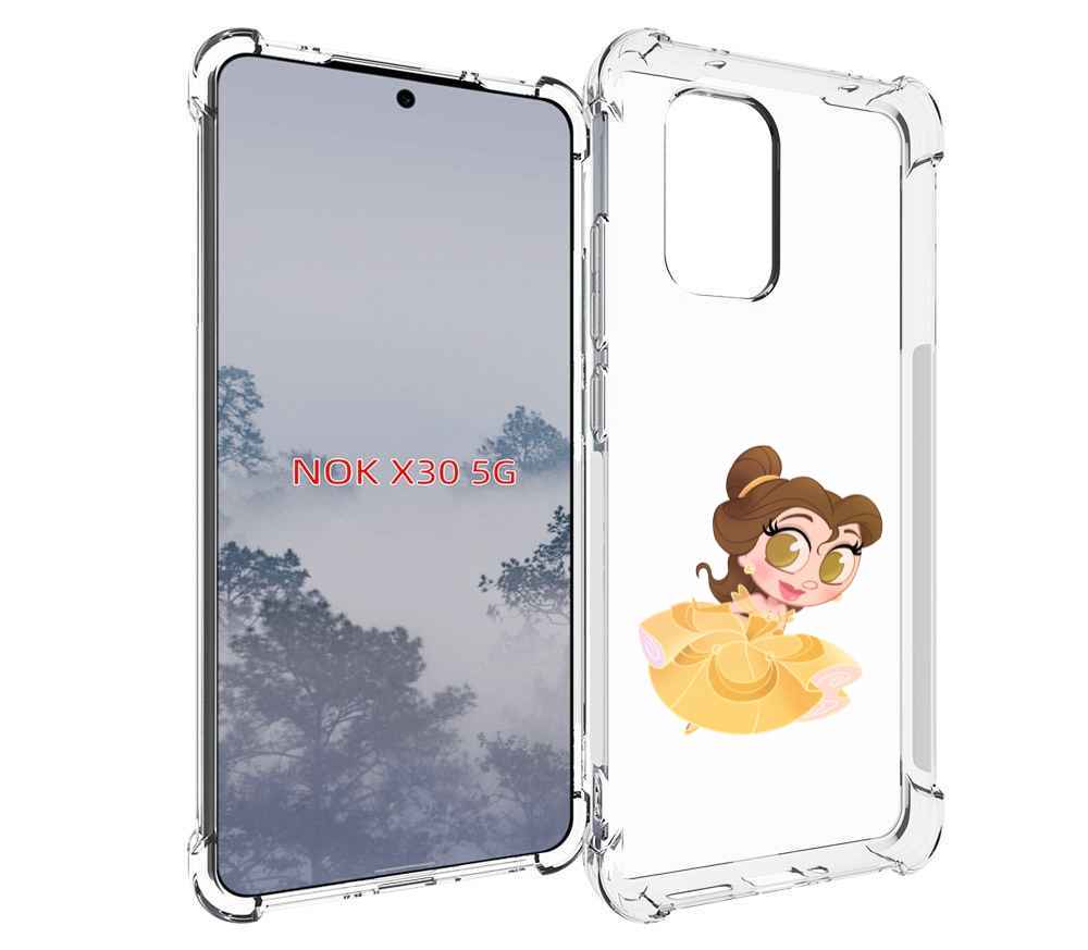 

Чехол MyPads мини-принцесса женский для Nokia X30 5G, Tocco