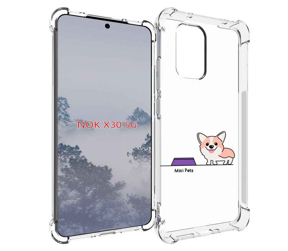 

Чехол MyPads мини-питомец детский для Nokia X30 5G, Tocco