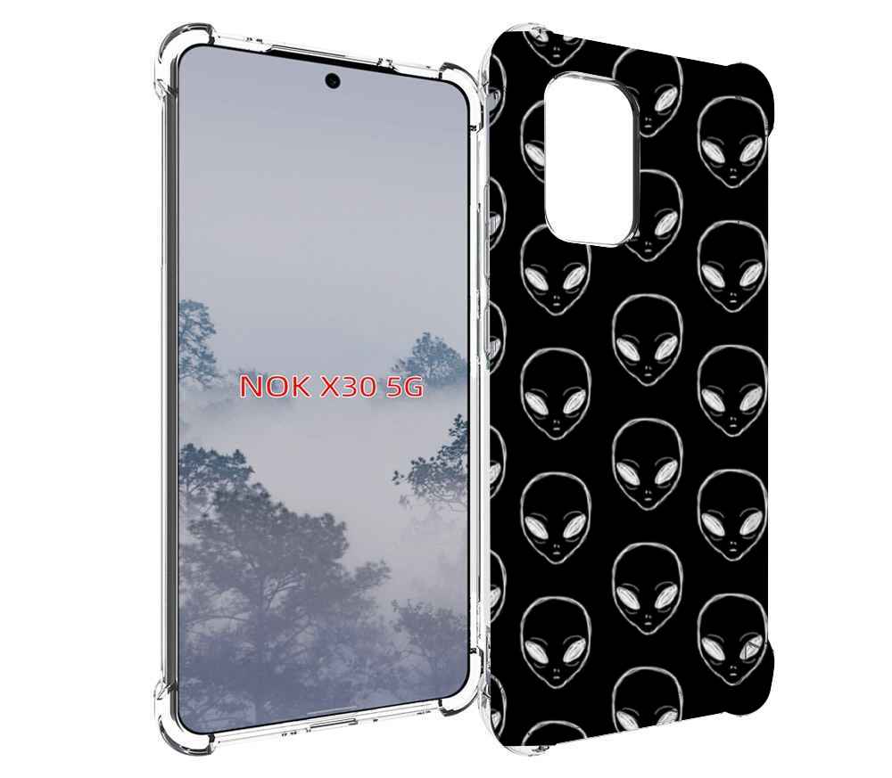 

Чехол MyPads мини-инопланетяне для Nokia X30 5G, Tocco