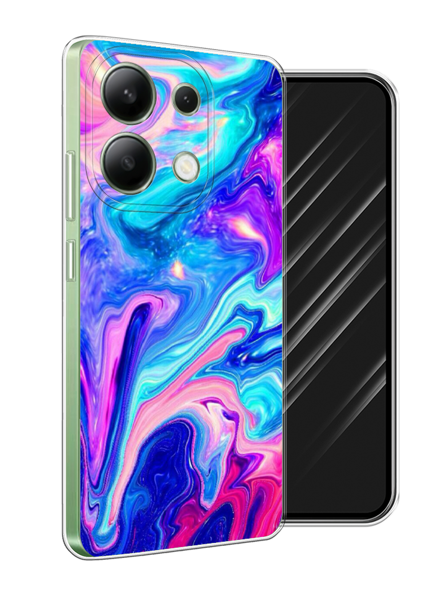 

Чехол Awog на Xiaomi Redmi Note 13 4G (Global) "Потеки краски", Розовый, 321050-1