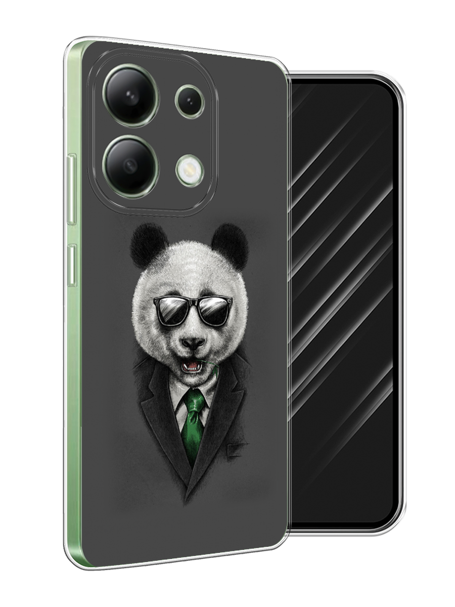 

Чехол Awog на Xiaomi Redmi Note 13 4G (Global) "Деловая панда", Серый;зеленый, 321050-1