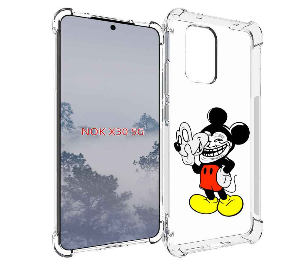 

Чехол MyPads микки-маус-троллер для Nokia X30 5G, Tocco