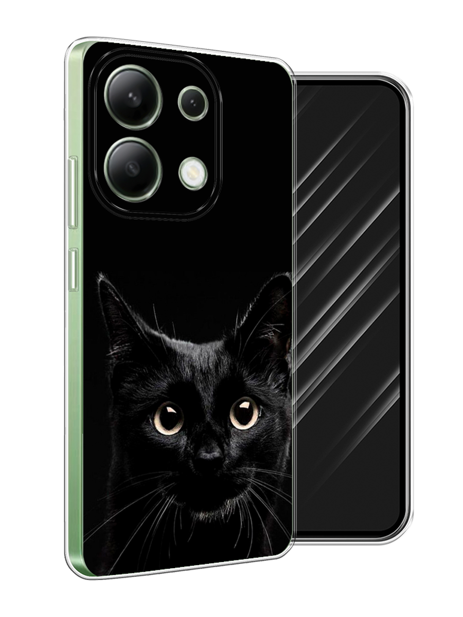 

Чехол Awog на Xiaomi Redmi Note 13 4G (Global) "Добрый кот", Черный, 321050-1