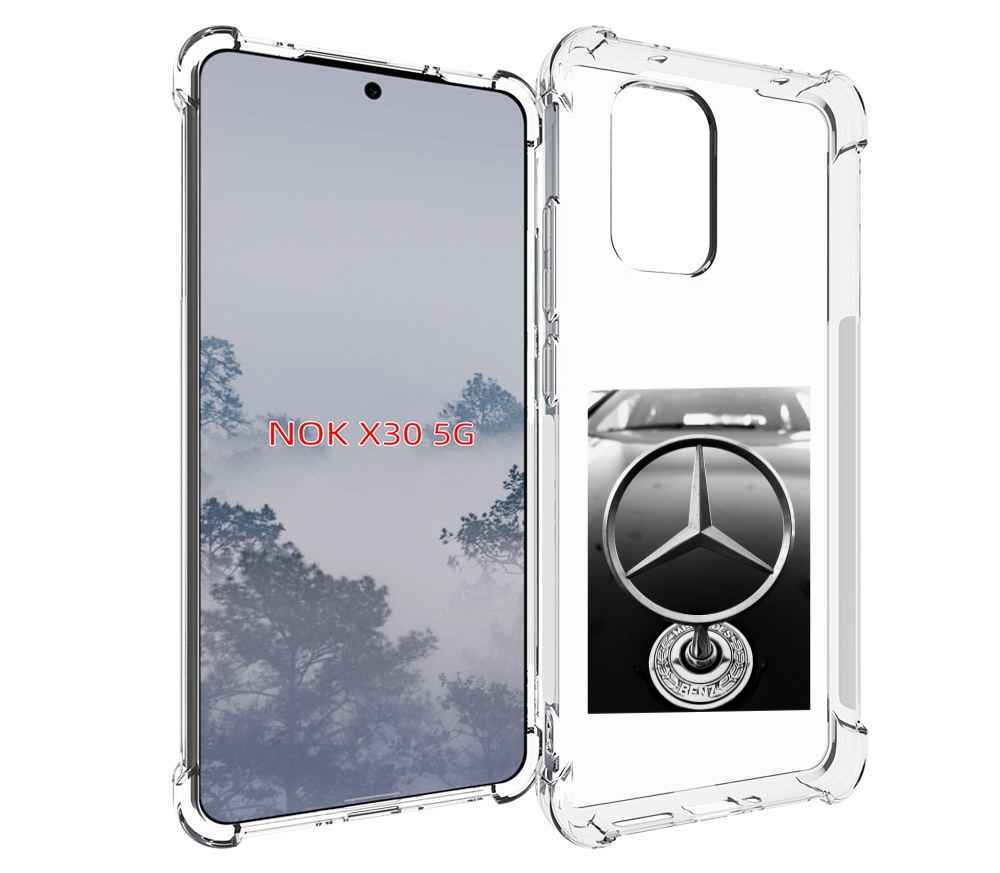 

Чехол MyPads мерседес mercedes 6 мужской для Nokia X30 5G, Tocco