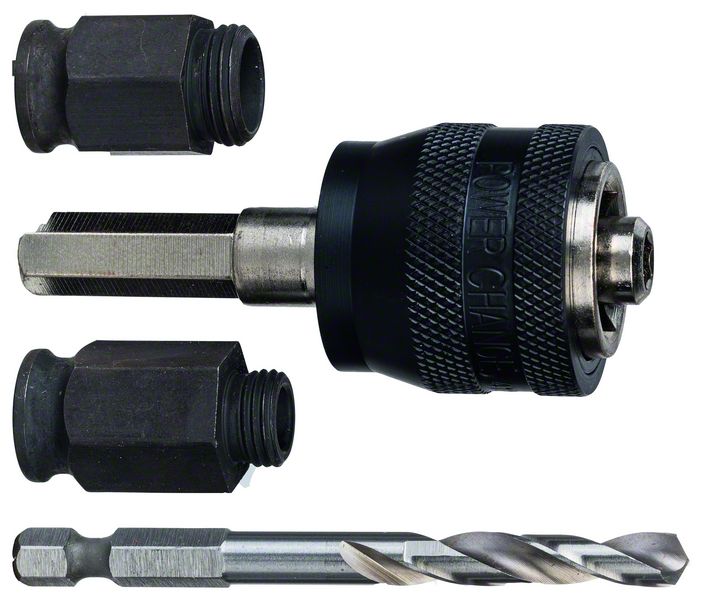 

Адаптер POWER CHANGE + 2 перех. и центр. сверло Bosch 2608599010