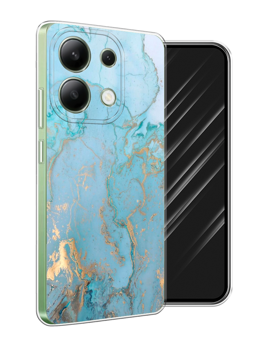 

Чехол Awog на Xiaomi Redmi Note 13 4G (Global) "Голубой мрамор рисунок", 321050-1