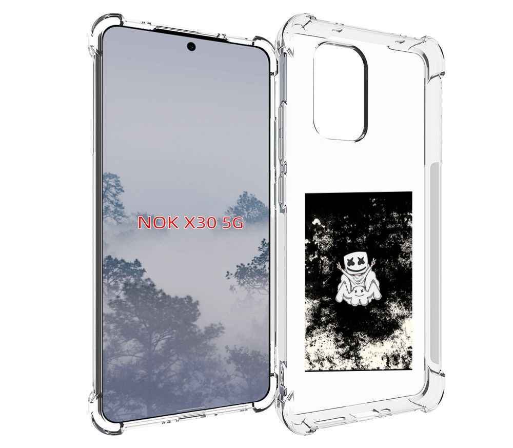 

Чехол MyPads маршмеллоу-френдс для Nokia X30 5G, Tocco