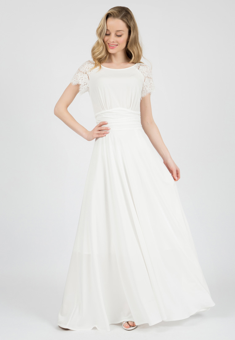 фото Платье женское marichuell mpl00083l(dorry) белое 52 ru