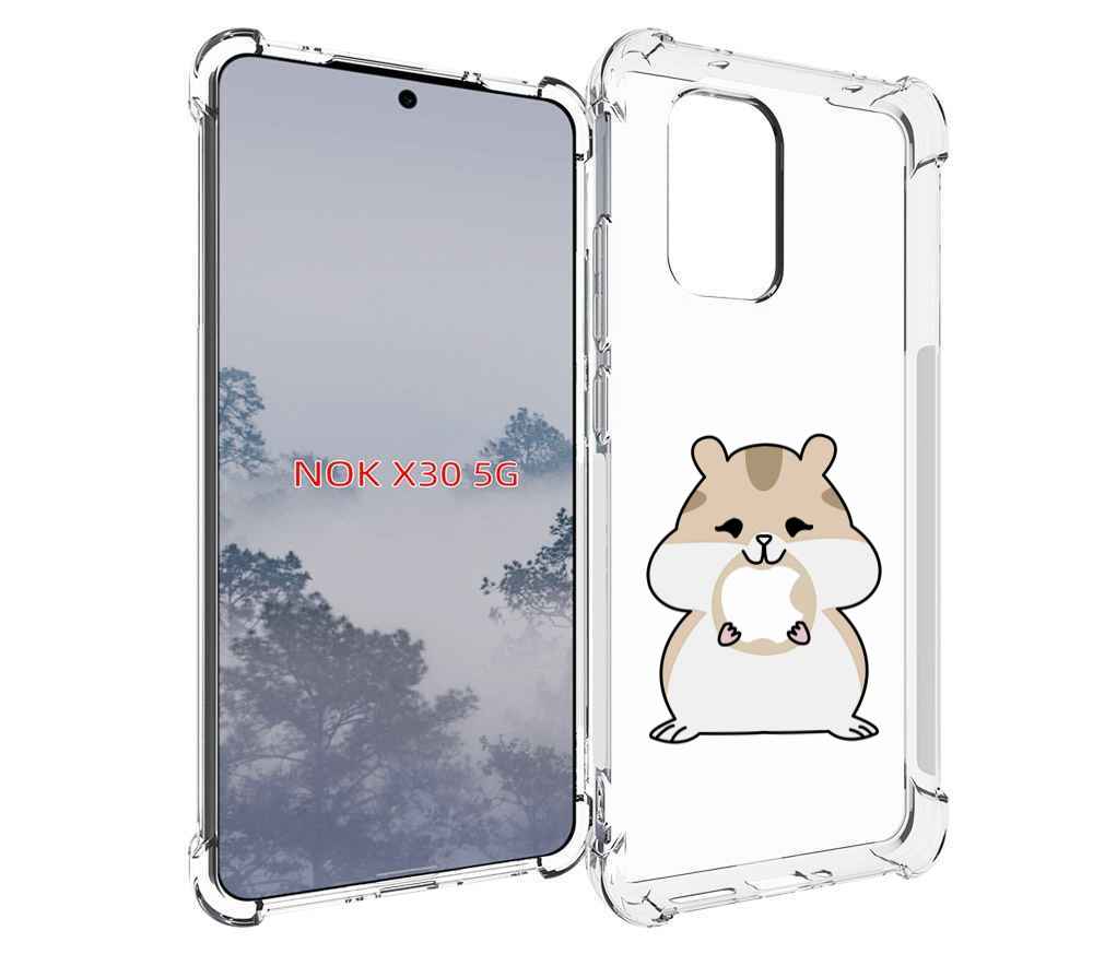 

Чехол MyPads любитель-яблок детский для Nokia X30 5G, Tocco