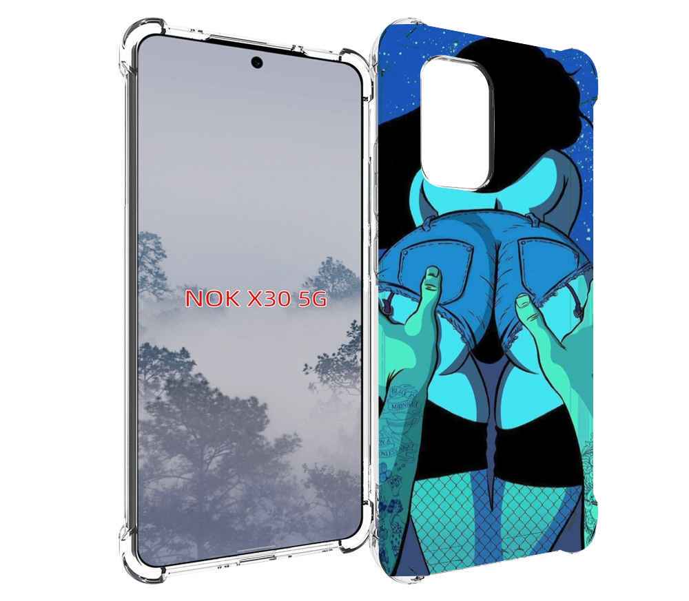 

Чехол MyPads любитель потрогать для Nokia X30 5G, Tocco