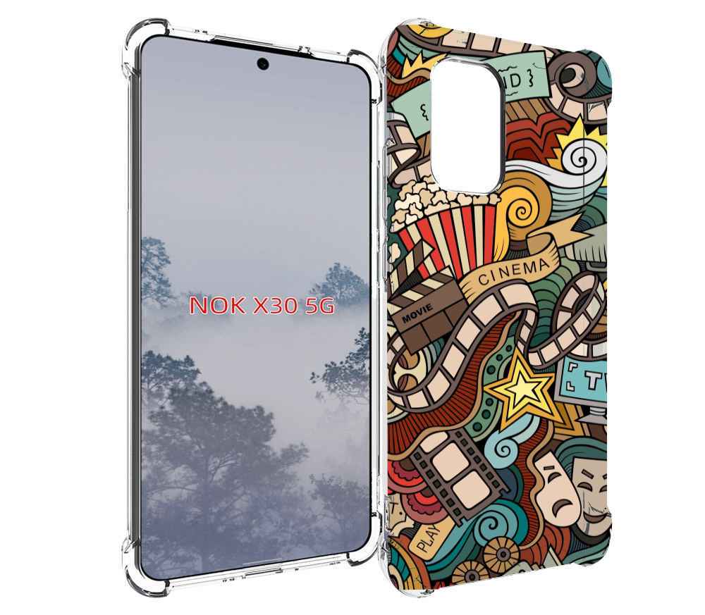 

Чехол MyPads любимое кино для Nokia X30 5G, Tocco