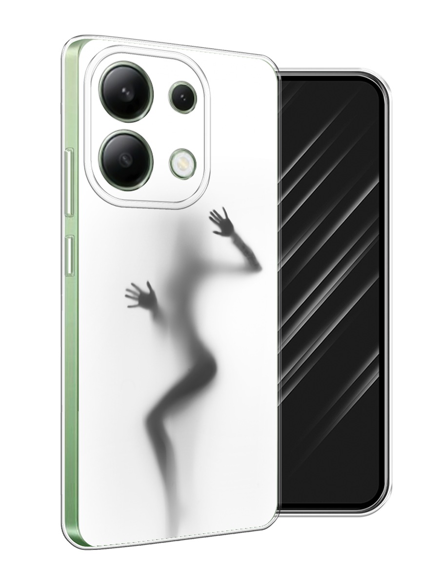 

Чехол Awog на Xiaomi Redmi Note 13 4G (Global) "Девушка в душе", Серый;белый;черный, 321050-1